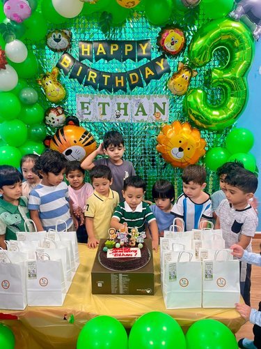 A colourful birthday celebration